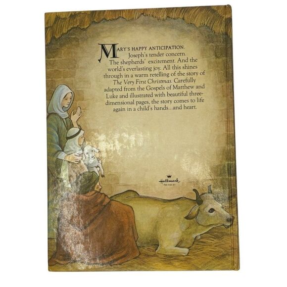 The Very First Christmas: The Story of the Nativity Vintage Pop Up Book - Picture 5 of 5